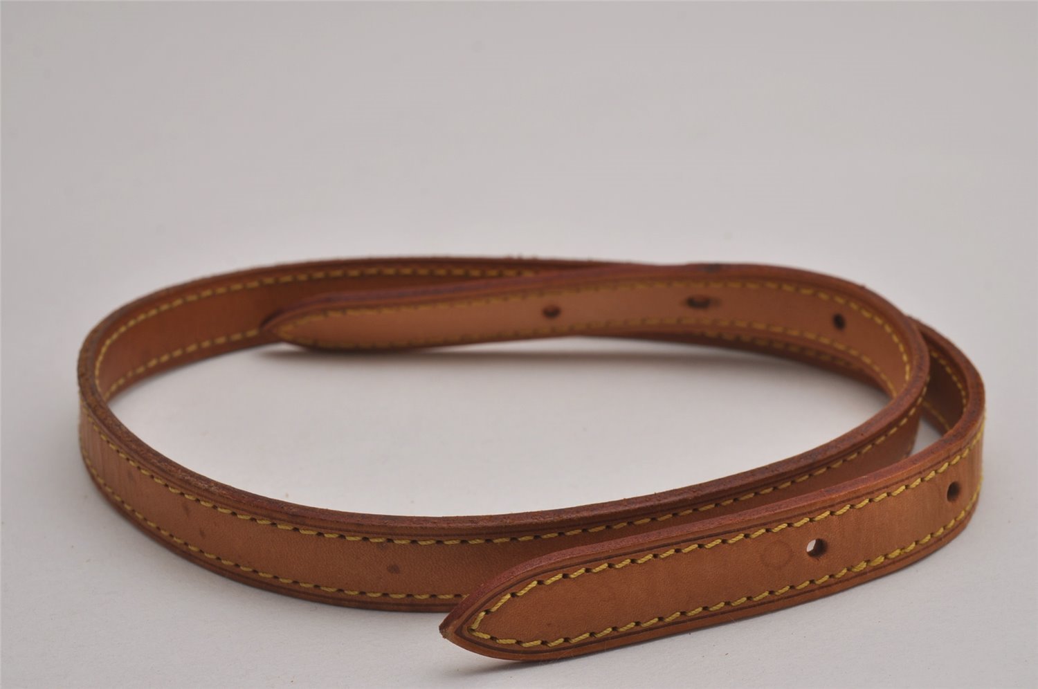 Authentic Louis Vuitton Leather Shoulder Strap For Bucket PM 27.6