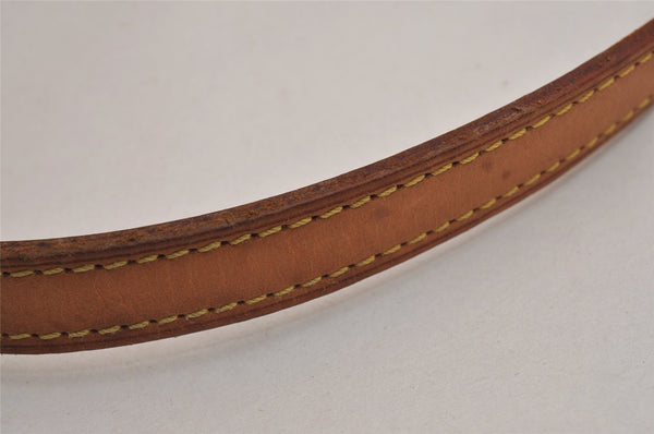 Authentic Louis Vuitton Leather Shoulder Strap For Bucket PM 27.6" Beige 3377J