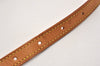 Authentic Louis Vuitton Leather Shoulder Strap For Bucket PM 27.6" Beige 3377J