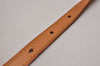 Authentic Louis Vuitton Leather Shoulder Strap For Bucket PM 27.6" Beige 3377J
