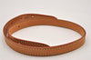 Authentic Louis Vuitton Leather Shoulder Strap For Bucket PM 27.6" Beige 3377J