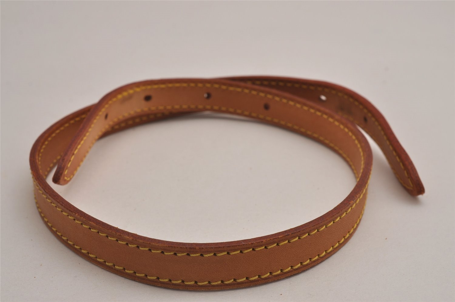 Authentic Louis Vuitton Leather Shoulder Strap For Bucket PM 27.6