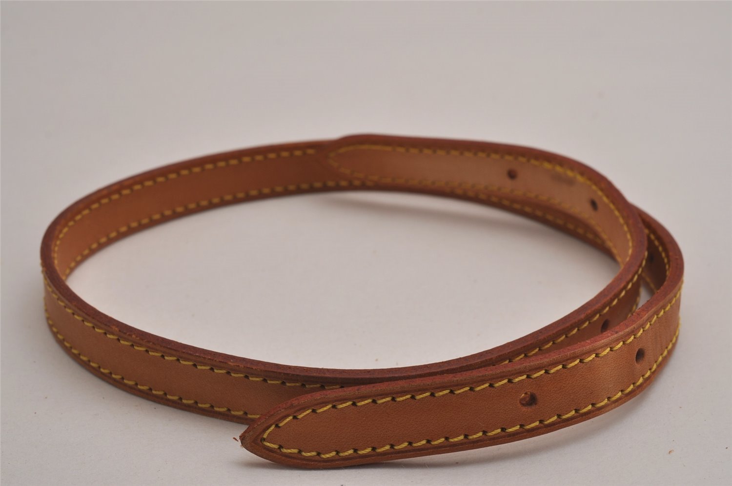 Authentic Louis Vuitton Leather Shoulder Strap For Bucket PM 27.6
