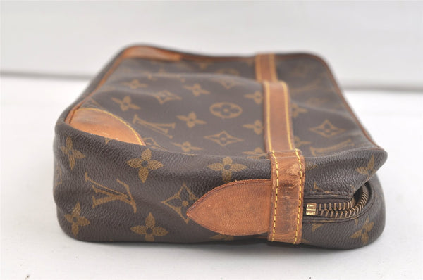 Authentic Louis Vuitton Monogram Compiegne 28 Clutch Hand Bag M51845 Junk 3377K