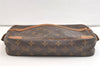 Authentic Louis Vuitton Monogram Compiegne 28 Clutch Hand Bag M51845 Junk 3377K