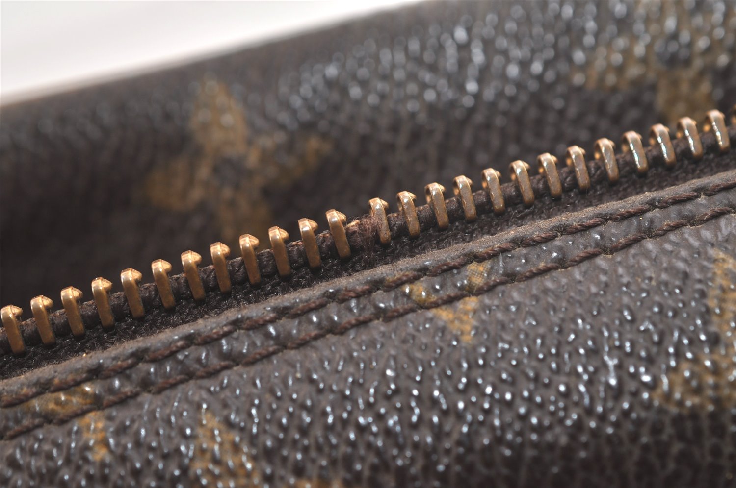 Authentic Louis Vuitton Monogram Compiegne 28 Clutch Hand Bag M51845 Junk 3377K