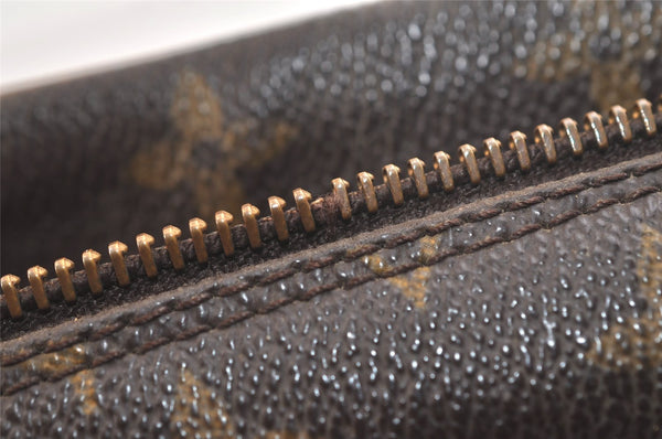 Authentic Louis Vuitton Monogram Compiegne 28 Clutch Hand Bag M51845 Junk 3377K