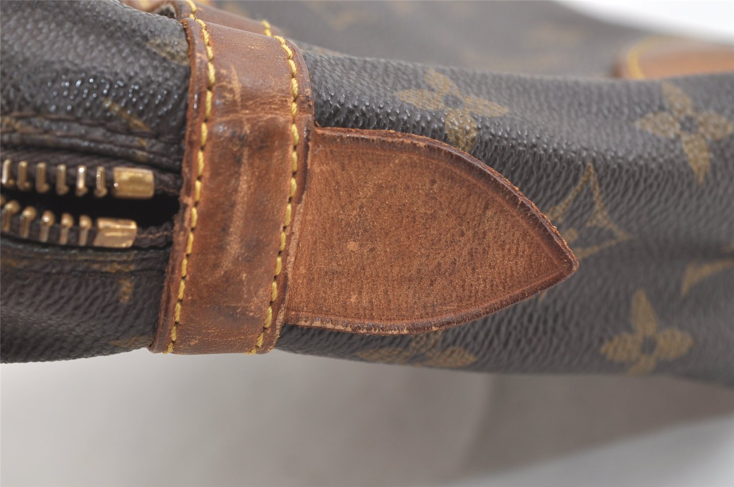 Authentic Louis Vuitton Monogram Compiegne 28 Clutch Hand Bag M51845 Junk 3377K