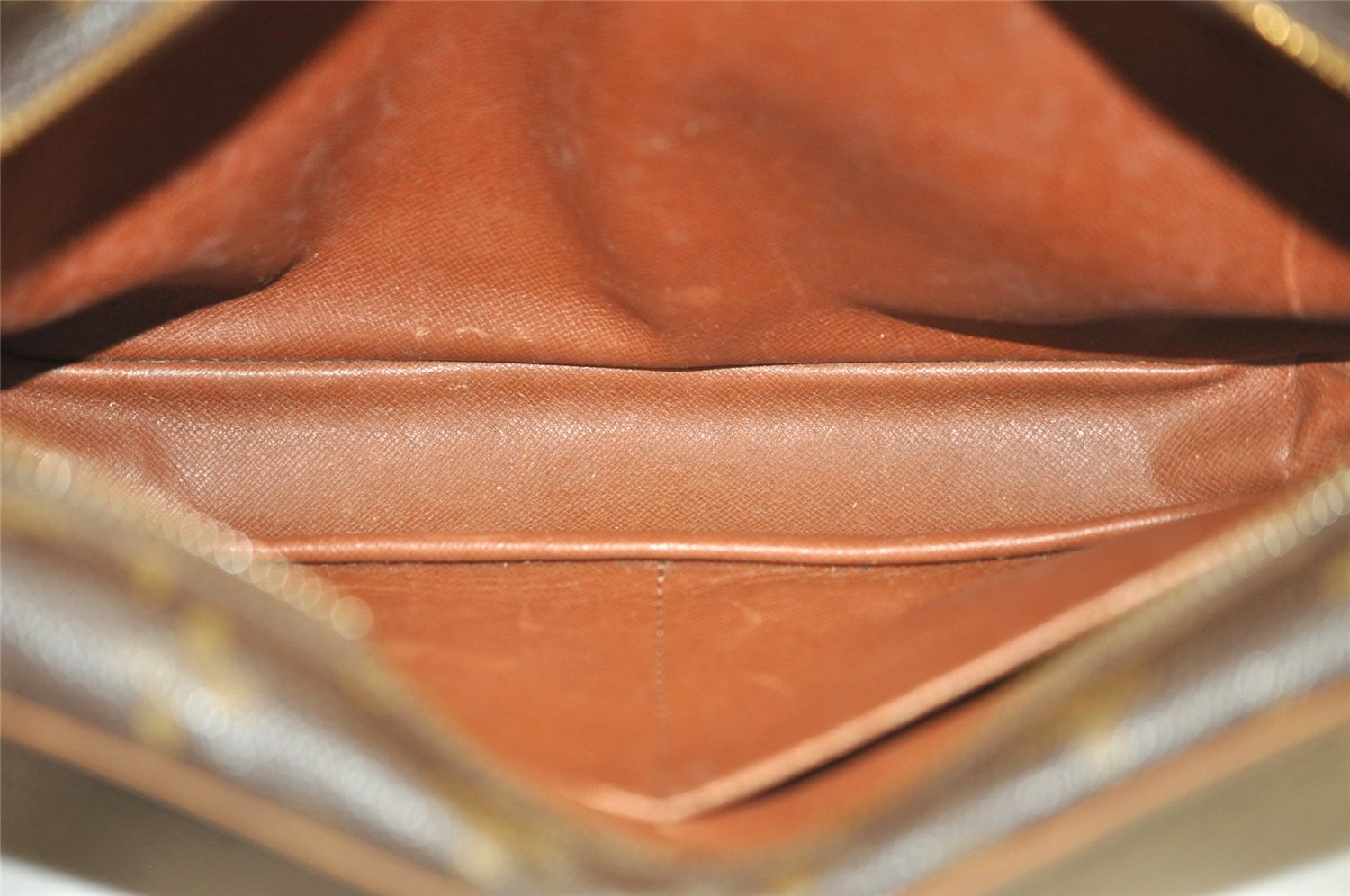 Authentic Louis Vuitton Monogram Compiegne 28 Clutch Hand Bag M51845 Junk 3377K