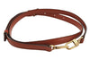 Authentic Louis Vuitton Leather Shoulder Strap Brown 40.2-47.2" LV 3378K