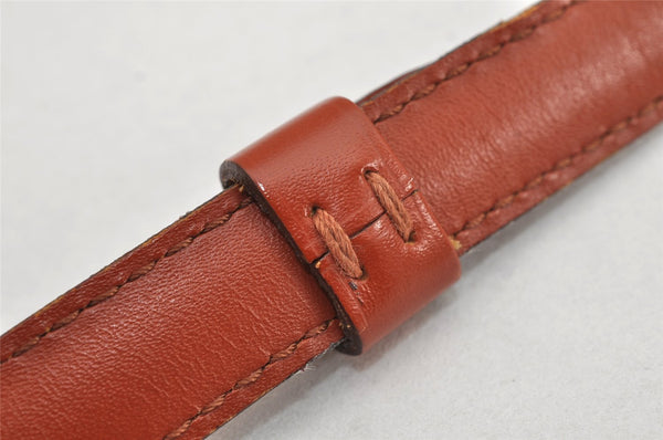 Authentic Louis Vuitton Leather Shoulder Strap Brown 40.2-47.2" LV 3378K