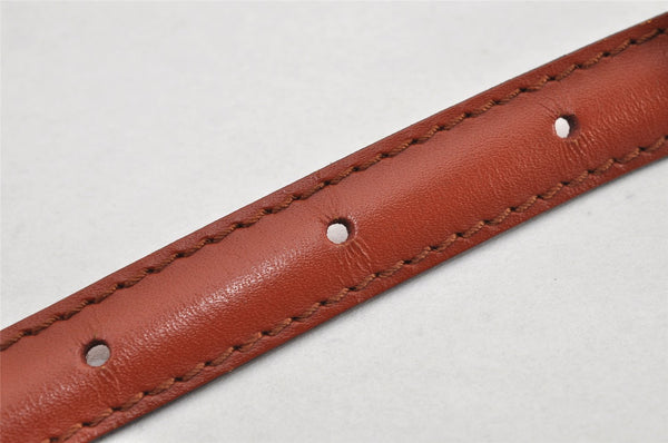 Authentic Louis Vuitton Leather Shoulder Strap Brown 40.2-47.2" LV 3378K