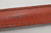 Authentic Louis Vuitton Leather Shoulder Strap Brown 40.2-47.2" LV 3378K