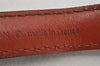 Authentic Louis Vuitton Leather Shoulder Strap Brown 40.2-47.2" LV 3378K