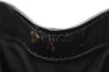 Authentic CHANEL Vintage Enamel CC Logo Chain Shoulder Tote Bag Black 3380I