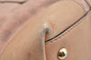 Authentic GUCCI Lovely Heart Tote Hand Bag GG Canvas Leather 257068 Beige 3380J