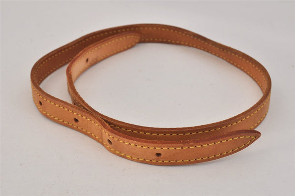 Authentic Louis Vuitton Leather Shoulder Strap For Bucket PM 27.6" Beige 3382K