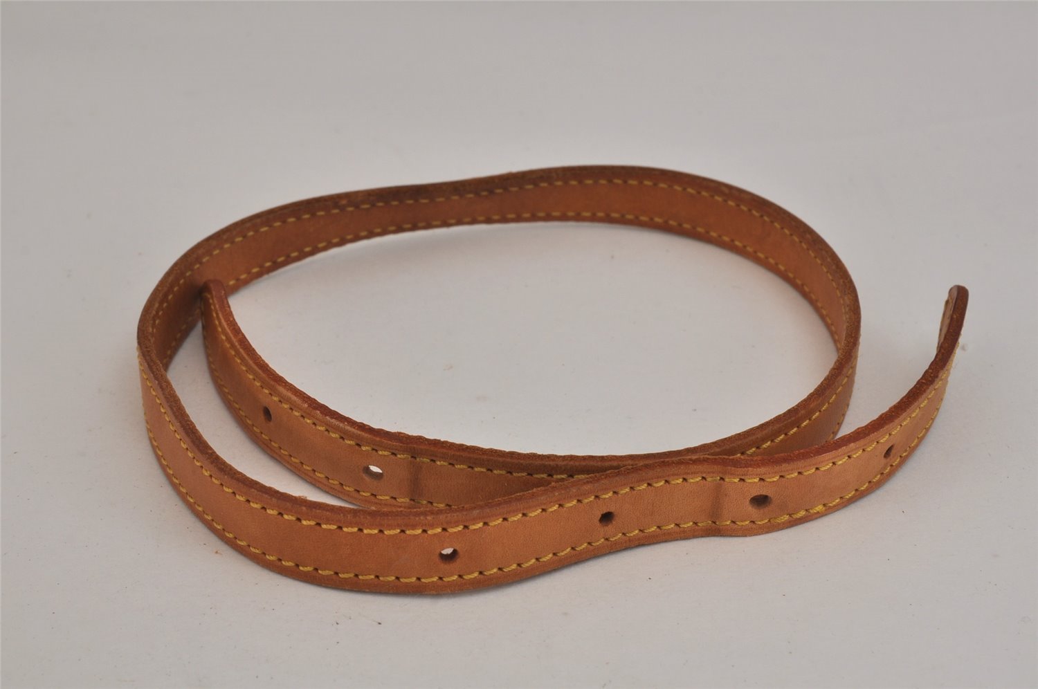 Authentic Louis Vuitton Leather Shoulder Strap For Bucket PM 27.6