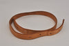 Authentic Louis Vuitton Leather Shoulder Strap For Bucket PM 27.6" Beige 3382K