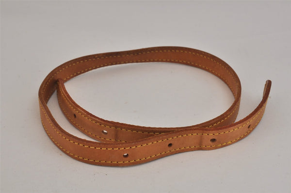 Authentic Louis Vuitton Leather Shoulder Strap For Bucket PM 27.6" Beige 3382K
