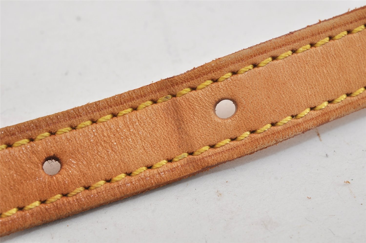 Authentic Louis Vuitton Leather Shoulder Strap For Bucket PM 27.6