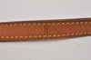 Authentic Louis Vuitton Leather Shoulder Strap For Bucket PM 27.6" Beige 3382K