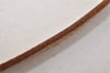 Authentic Louis Vuitton Leather Shoulder Strap For Bucket PM 27.6" Beige 3382K