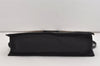 Authentic GUCCI Vintage Shoulder Hand Bag Nylon Leather Black 3383J