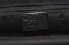 Authentic GUCCI Vintage Shoulder Hand Bag Nylon Leather Black 3383J