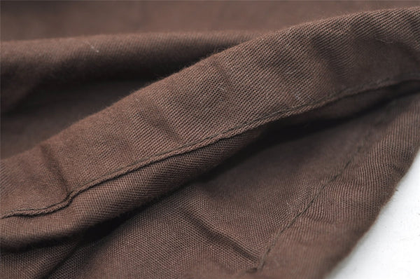 Authentic GUCCI Vintage Shoulder Hand Bag Nylon Leather Black 3383J