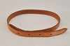 Authentic Louis Vuitton Leather Shoulder Strap For Bucket PM 27.6" Beige 3383K