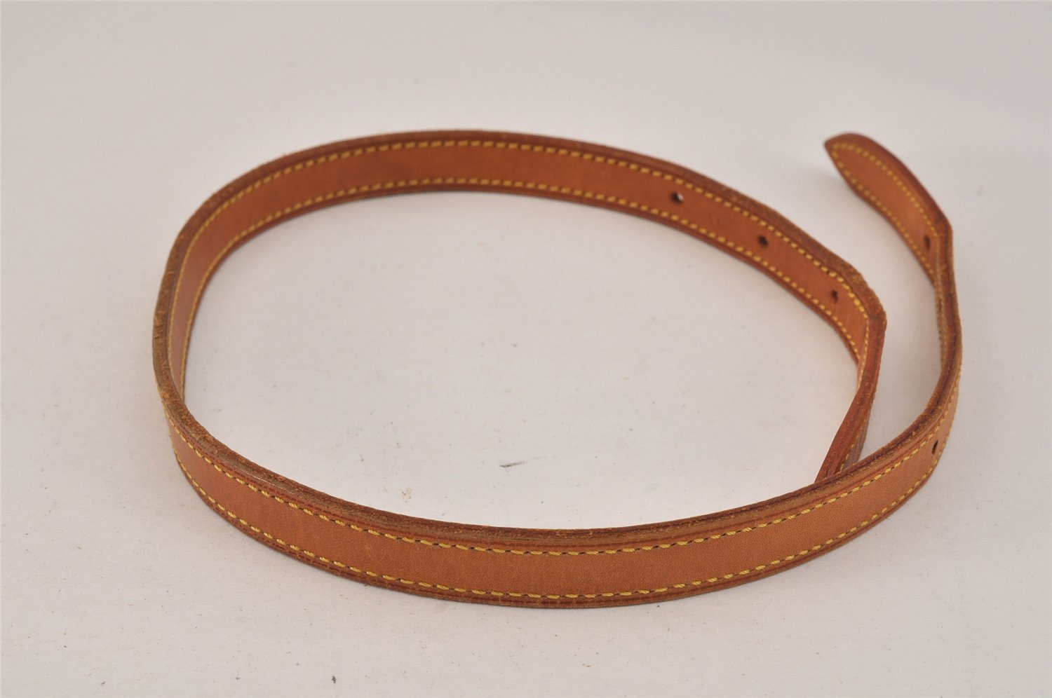 Authentic Louis Vuitton Leather Shoulder Strap For Bucket PM 27.6