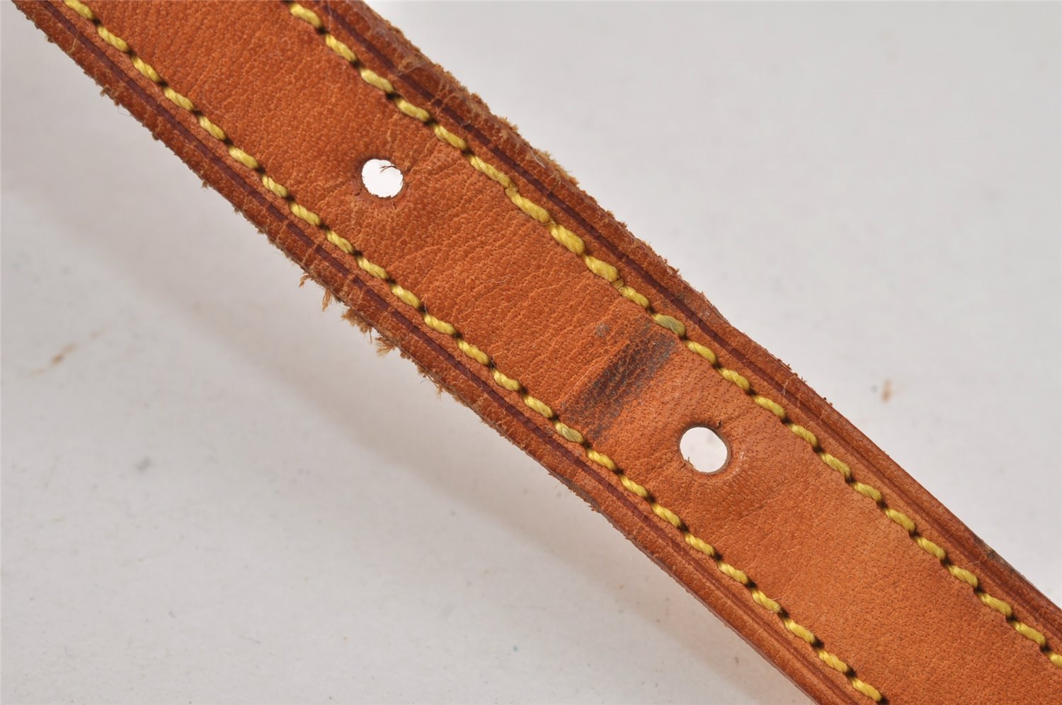 Authentic Louis Vuitton Leather Shoulder Strap For Bucket PM 27.6