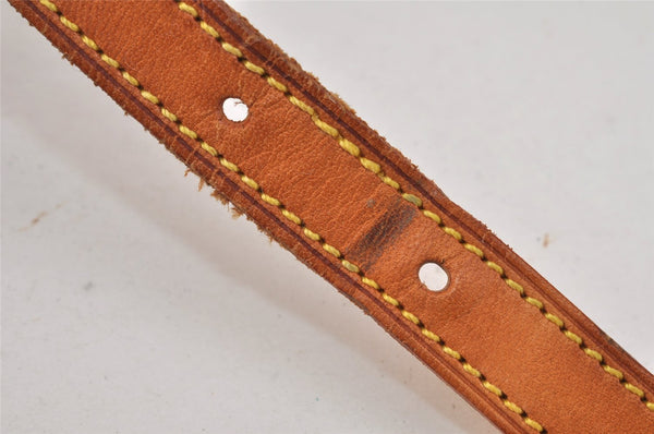 Authentic Louis Vuitton Leather Shoulder Strap For Bucket PM 27.6" Beige 3383K