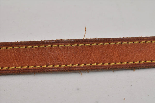 Authentic Louis Vuitton Leather Shoulder Strap For Bucket PM 27.6" Beige 3383K