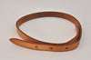 Authentic Louis Vuitton Leather Shoulder Strap For Bucket PM 27.6" Beige 3383K