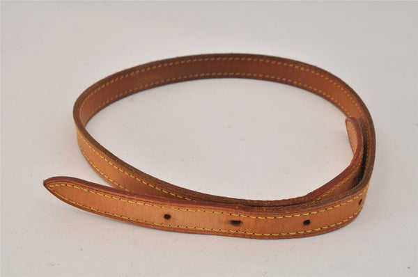 Authentic Louis Vuitton Leather Shoulder Strap For Bucket PM 27.6" Beige 3383K