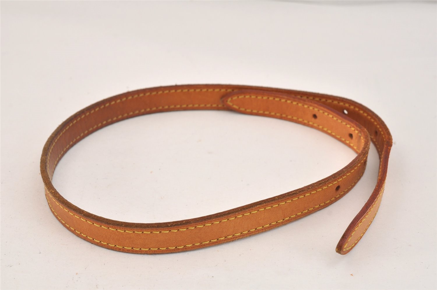 Authentic Louis Vuitton Leather Shoulder Strap For Bucket PM 27.6