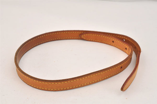 Authentic Louis Vuitton Leather Shoulder Strap For Bucket PM 27.6" Beige 3383K