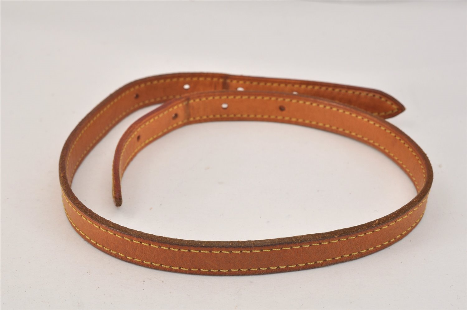 Authentic Louis Vuitton Leather Shoulder Strap For Bucket PM 27.6
