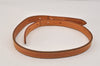 Authentic Louis Vuitton Leather Shoulder Strap For Bucket PM 27.6" Beige 3383K