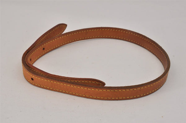 Authentic Louis Vuitton Leather Shoulder Strap For Bucket PM 27.6" Beige 3383K