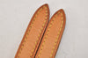 Authentic Louis Vuitton Leather Shoulder Strap For Bucket PM 27.6" Beige 3383K