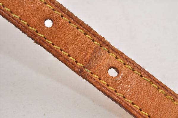 Authentic Louis Vuitton Leather Shoulder Strap For Bucket PM 27.6" Beige 3383K