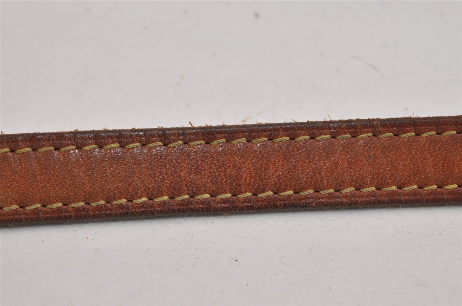 Authentic Louis Vuitton Leather Shoulder Strap For Bucket PM 27.6
