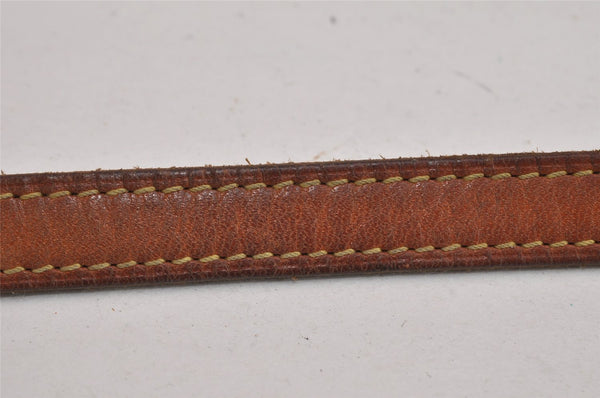 Authentic Louis Vuitton Leather Shoulder Strap For Bucket PM 27.6" Beige 3383K