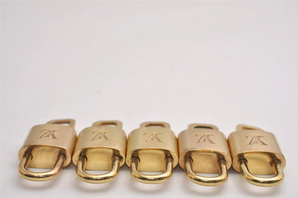 Authentic Louis Vuitton Padlock & Keys 10Set LV 3384J