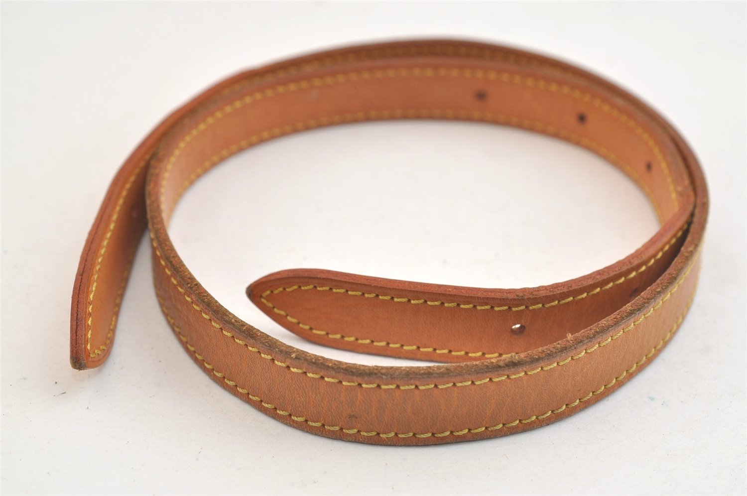 Authentic Louis Vuitton Leather Shoulder Strap For Bucket GM 31.9