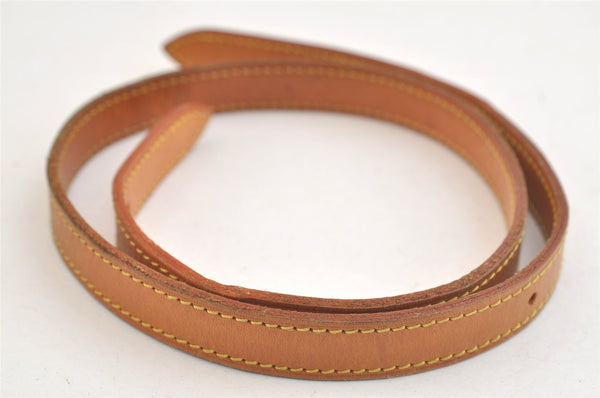 Authentic Louis Vuitton Leather Shoulder Strap For Bucket GM 31.9" Beige 3384K