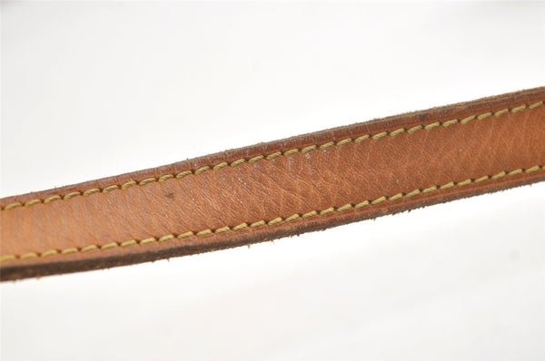 Authentic Louis Vuitton Leather Shoulder Strap For Bucket GM 31.9" Beige 3384K